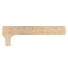 High Precision Brass Vernier Caliper Measuring Tool Double Scale 0.100 mm Compact Design for Coins Jewellery Olives