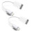 Lightning to USB Camera Adapter, MFi Certified USB 3.0 OTG Cable for iPhone, iPad, White 1