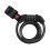 Waterproof Bicycle Lock with Cover, Security Lock for Bikes and Scooters, Rustproof and Durable Frame Mount Design 1