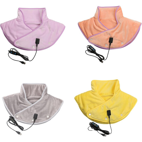 Electric Neck Heating Cushion with Adjustable Heat Settings, USB 5V 2A 8W, Efficient Shoulder Warmer for Relaxation 1
