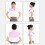 Electric Neck Heating Cushion with Adjustable Heat Settings, USB 5V 2A 8W, Efficient Shoulder Warmer for Relaxation 4