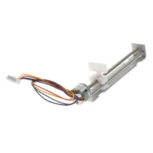 Stepper Motor Linear with Rail for DIY CNC Router, High Torque Stepper Motor for Precision Applications, Compatible with Laser Engraving Machines