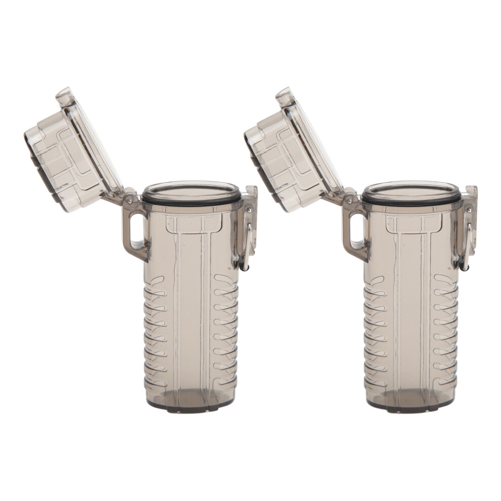 Outdoor Camping 2Pcs Lightweight Waterproof Lighter and Cigarette Holder