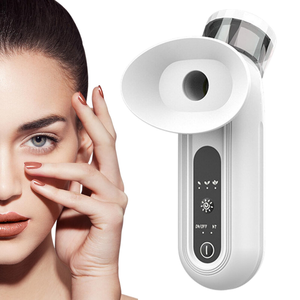 Eye Steamer - Rechargeable Nano Steam Sprayer with Heating Technology for Facial Care for Women, Men and Teenagers