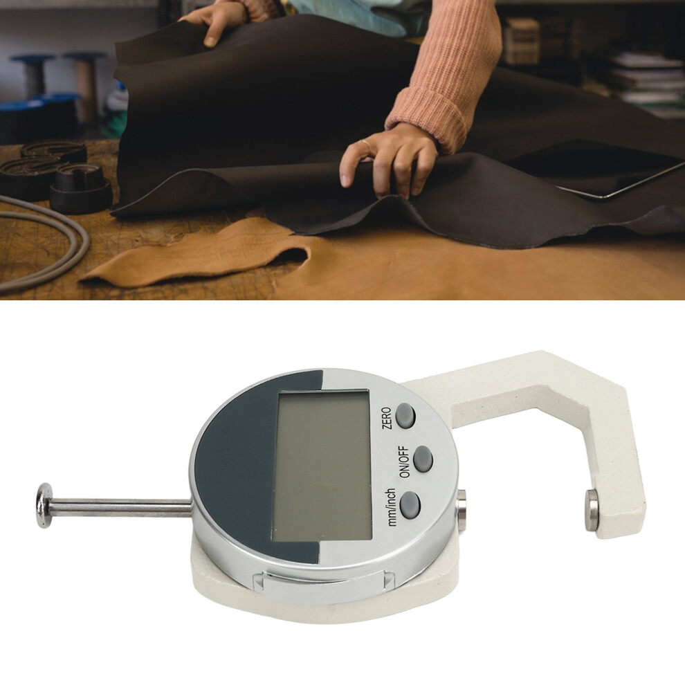 Digital Thickness Gauge Lcd Electronic Meter For Paper Film 0-25.4Mm/1Inch 7901338765377