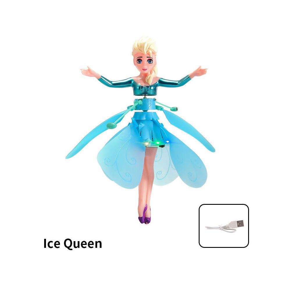 (Queen) Princess Flying Fairy Gesture Suspension Drop Resistant Flying Inductive Toy