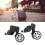 2pcs Black Luggage Wheels Replacement 360 Spin Quiet Casters 6