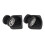 2pcs Black Luggage Wheels Replacement 360 Spin Quiet Casters 14