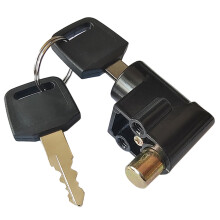RV Batterieschloss with Key, Durable Metal Lock for RV Battery Compartment, Universal Fit for Most RV Models