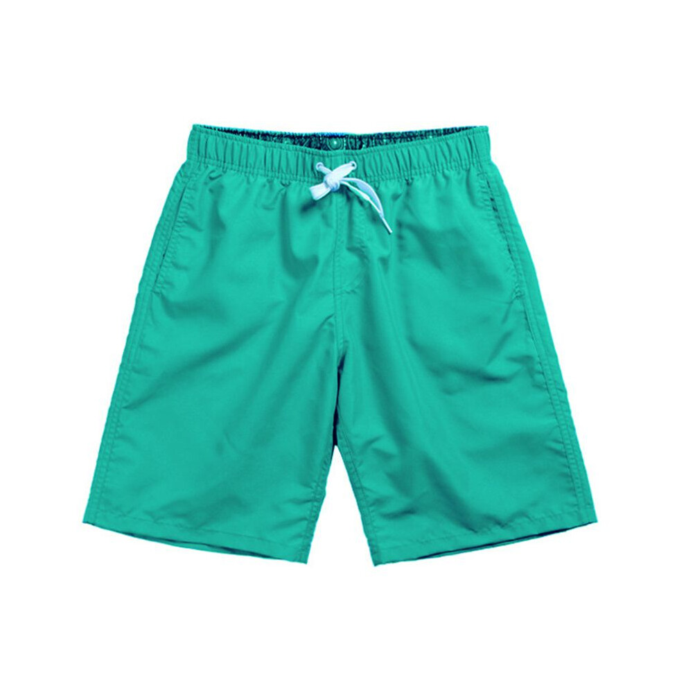 (Green, L) Swimming Men Board Shorts Swim Shorts Trunks Swimwear Trousers Beach Summer
