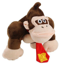 (25cm) Kong 98inch Donkey Super Mariobros Plush Toys Soft Stuffed Animal Doll Kid Gift