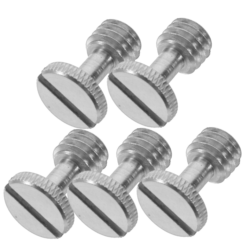 5 Pieces Thumb Screw Quick Release Adapter For Tripod Monopod Mounting - Precision Installation Accessories 6276012325040