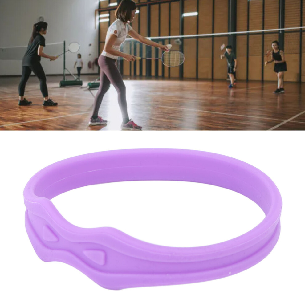 Purple Silicone Patella Knee Strap Support Belt For Basketball & Fitness,