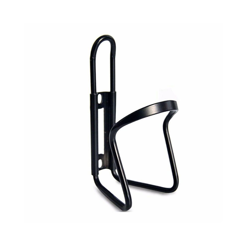 (Black) Bicycle Sports Bike Cycling Drink Water Bottle Holder Aluminum Rack Cages Alloy
