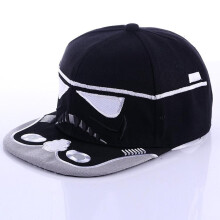 (Black) Star Stormtrooper Wars Snapback Cap Hat Adult Costume Gift Accessories Fashion