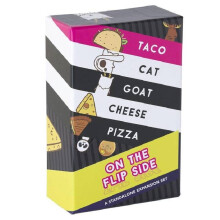 (Black White Red) Goat Taco Cat Cheese Pizza Card Board Game Family Interactive Parties Gifts