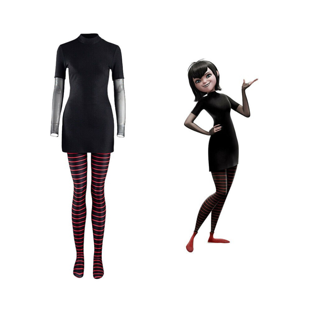 (Mavis, XS) Transylvania Cosplay Hotel Dracula Mavis Jonathan Vampire Birthday Xmas Party