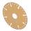 Diamond Saw Blade 115x22.23mm Multi-Purpose Segmented Cutting Disc Gold 9