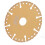 Diamond Saw Blade 115x22.23mm Multi-Purpose Segmented Cutting Disc Gold 11