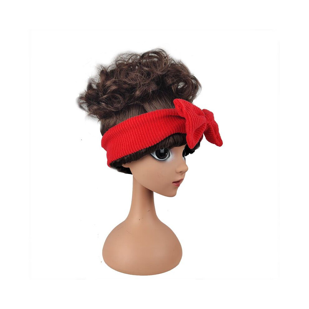 (Dolors, Children) Isabela Mirabel Encanto Dolores Accessories Set Wigs Cosplay Headband Hair