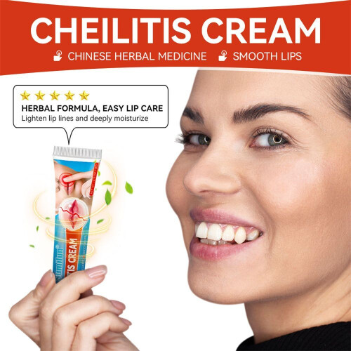 Cheilitis Cream Lip Inflammation Herpes Antibacterial 1