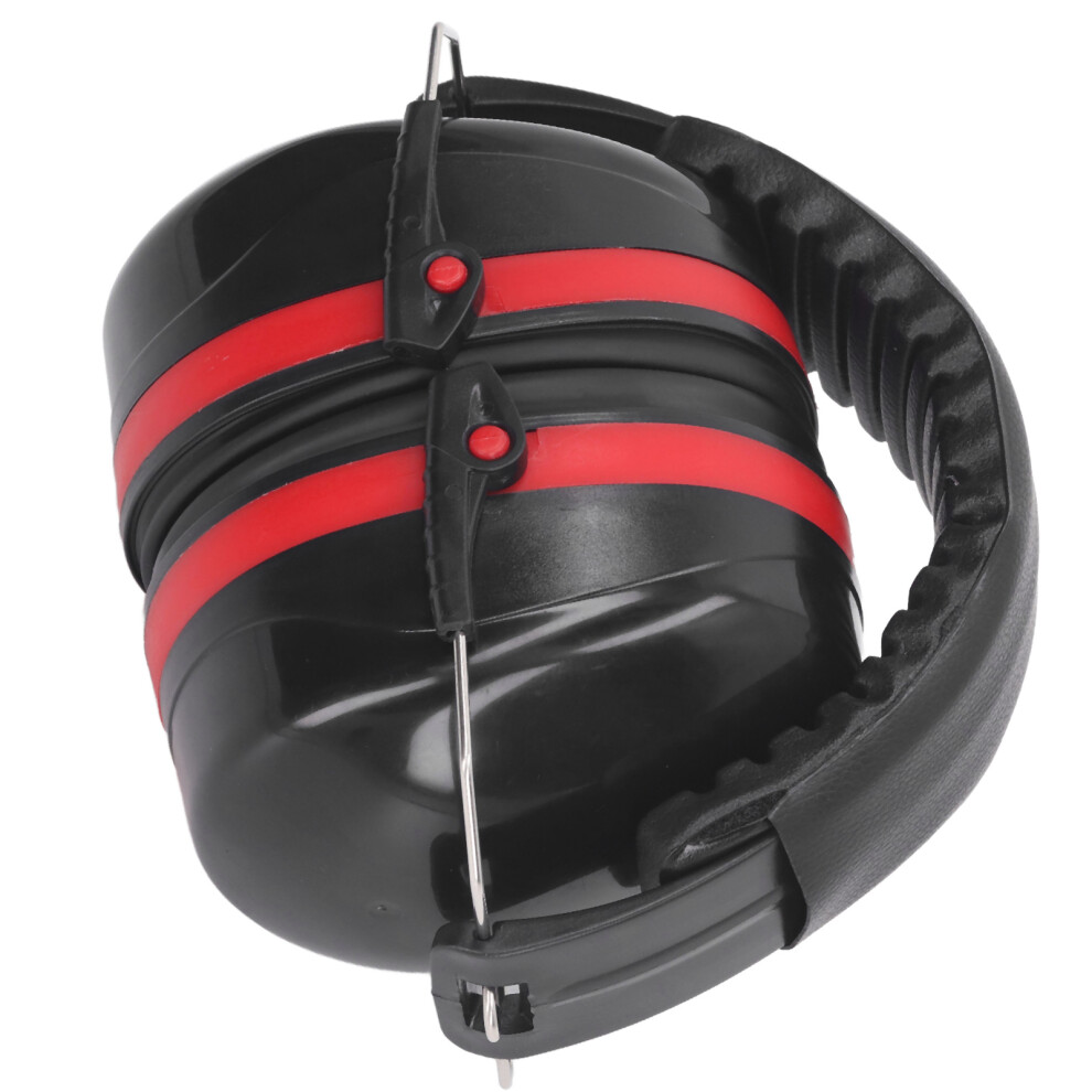 Baby Noise Cancelling Headphones Adjustable 360 Rotatable Red Black