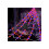 135 LED 16.4ft Spider Webs Halloween Decorations Lights 1