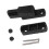 Durable Aluminum Alloy T Sliding Window Lock - Easy Install Black 7