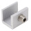 8 Sets Adjustable Aluminum Alloy Sliding Window Locks - Silver 13