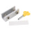 Aluminium Alloy Window Lock 4Set for Vertical Horizontal Windows 13