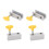 Aluminium Alloy Window Lock 4Set for Vertical Horizontal Windows 16