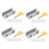 Aluminium Alloy Window Lock 4Set for Vertical Horizontal Windows 3