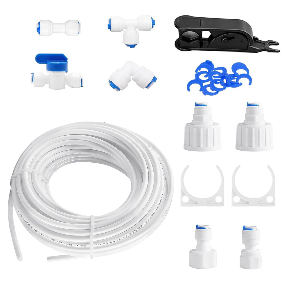 15M Water Supply Tool For Refrigerators, Hose Cutter, Water Hose Connectors, Compatible With Most Refrigerator Models 6947110971308