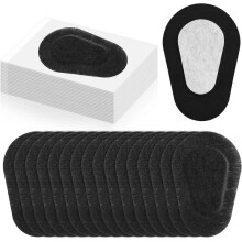 (Black) 40pcs Adhesive Eye Patch, Children's Eye Patches Disposable Eyepatch Latex Free Adhesive Bandages for Adults Baby Kids Girls Eye Pad