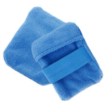 2-Piece Sand Removal Set for Beach with Sand-Free Gloves and Storage Bag in Blue for Effortless Cleaning of Toys and Accessories