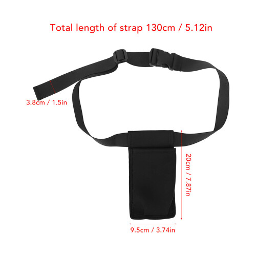 Adjustable Lightweight Massage Lotion Bottle Bag for Spa Salon 1