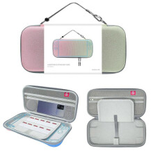(Pink Green) For Switch 2 Carrying Case, Portable Travel Carrying Case Pouch For Switch 2 Game Console, For Switch 2 Game Accessories