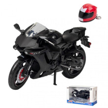 (Black) 1:12 Casting Motor Car Model Yamaha Yzf R1-like Toy Car Detailed Design 1pc