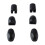 6Pcs Silicone Saxophone Key Risers Cushions Black for Comfortable Play 11