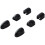 6Pcs Silicone Saxophone Key Risers Cushions Black for Comfortable Play 12