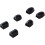 6Pcs Silicone Saxophone Key Risers Cushions Black for Comfortable Play 1