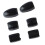 6Pcs Silicone Saxophone Key Risers Cushions Black for Comfortable Play 6