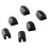 6Pcs Silicone Saxophone Key Risers Cushions Black for Comfortable Play 15