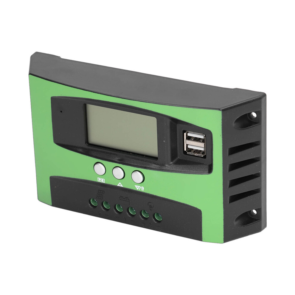 12V/24V 100A Solar Charge Controller Lcd Regulator With Usb Charging 3581338784161