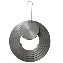Küchenwärmediffusor 10 Zoll Aluminiumlegierung Flammenschutz Abnehmbares Wärmeleitungsplatte für Gasherd Kaffeesmilchkochgeschirr