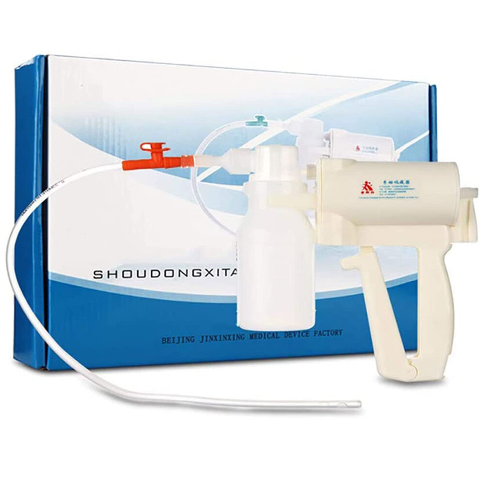 Hand Suction Pump - Portable Manual Phlegm Extractor for First Aid, Emergency Use, Outdoor, and Travel, Lightweight Design