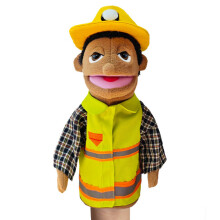 (Worker)Handpuppen Profi Figuren Plüsch Früherziehung Elternkind Spielzeug süß