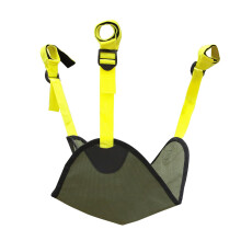 Light Stand with Foldable Sandbag, Adjustable Strap, Heavy-Duty Stone Weight for Photography in Army Green