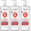 80% Alcohol Hand Sanitiser Rub - 3x 500ml - Kills 99% Bacteria, Germs - Sanitizer 1