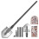 Versatile Foldable Shovel with 13 Tools for Outdoor & Emergency Use 3